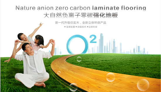 大自然地板高光炫彩系列 引领2012家装新风尚