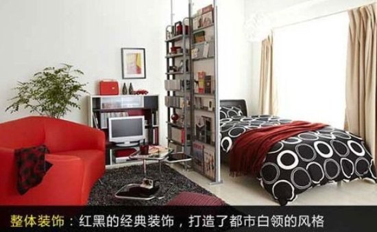 男生房间室内装饰 个性实用酷感