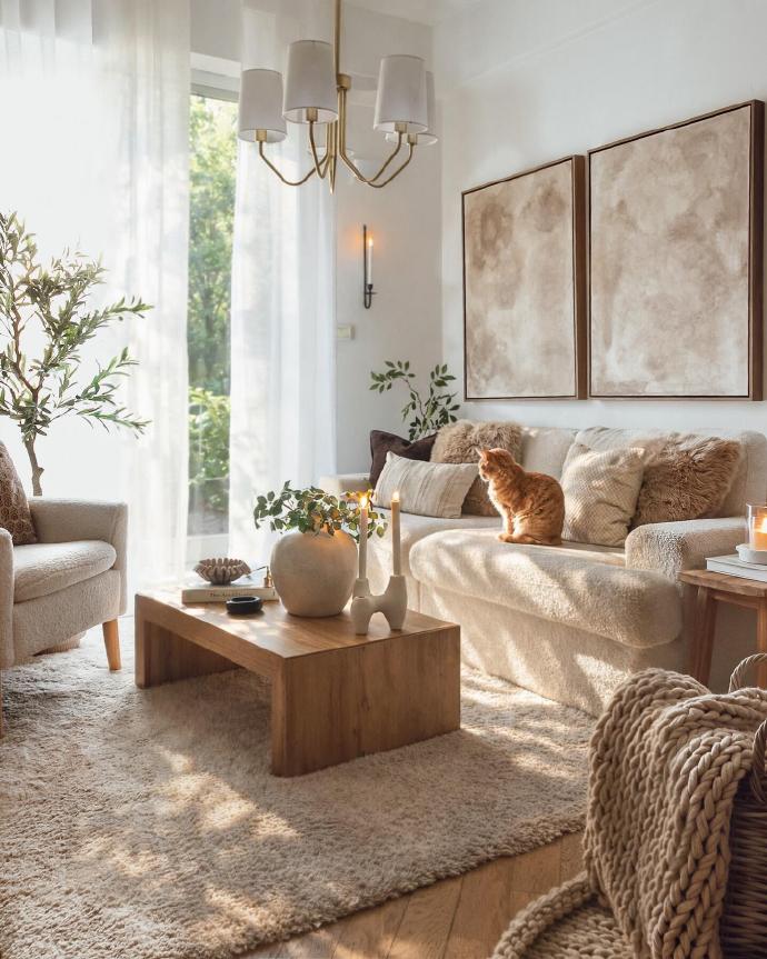 原木奶油=自然风天花板！#原木风装修##自然风家居# 